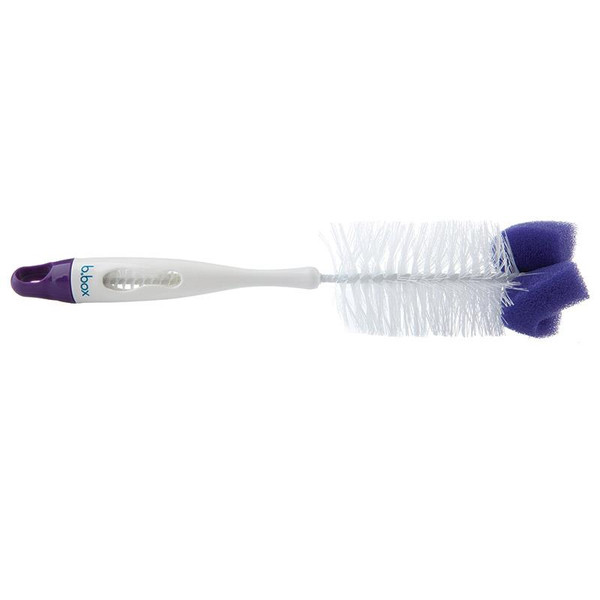 B.Box 2 In 1 Brush And Teat Cleaner Plum