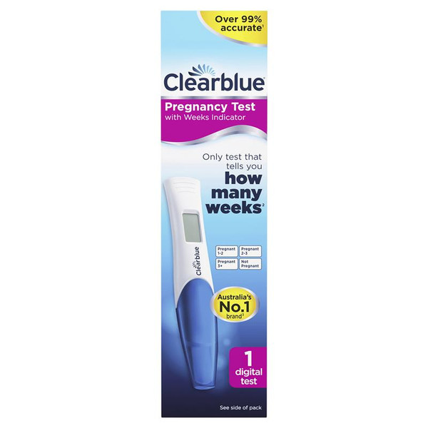 Clearblue Digital Pregnancy Test With Conception Indicator Test 1