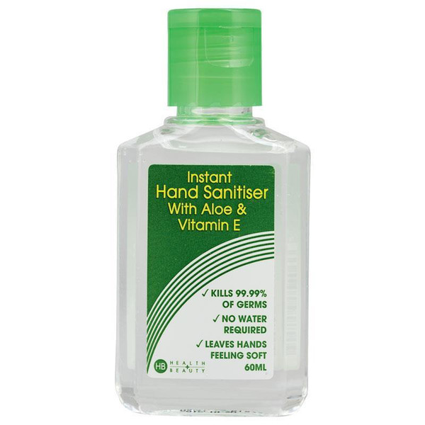 Health & Beauty Hand Sanitiser 60Ml