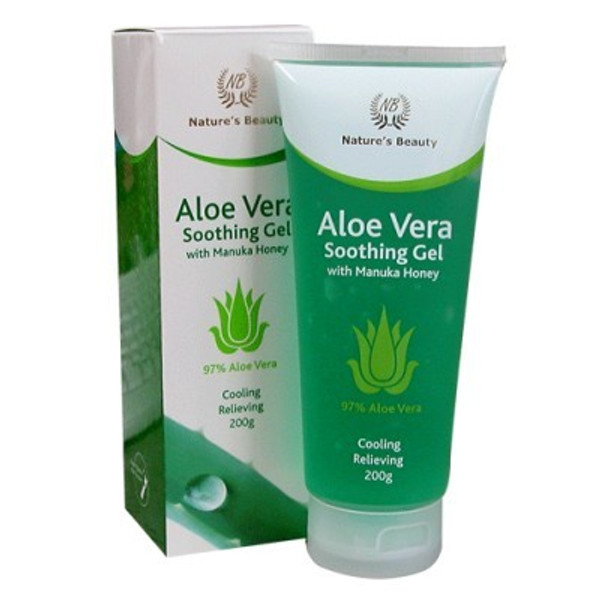 Natures Beauty Aloe Vera Soothing Gel   (200g)