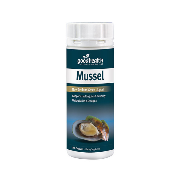 Good Health Mussel- NZ Lipped Mussel (200c)