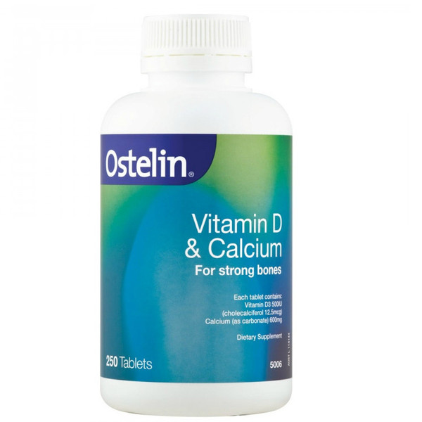 Ostelin Vitamin D&Calcium For Strong Bones (250s)