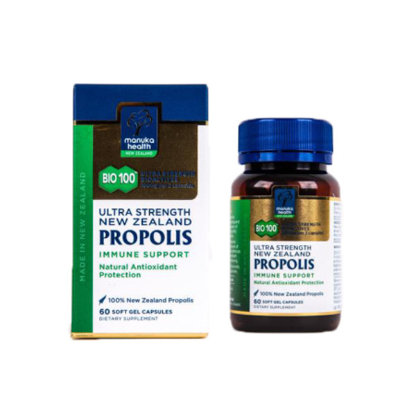 ManukaHealth Propolis Capsules BIO 100   (60s)