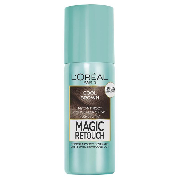 l'oreal parisl'oreal paris magic retouch temporary root concealer spray cool brown75mL