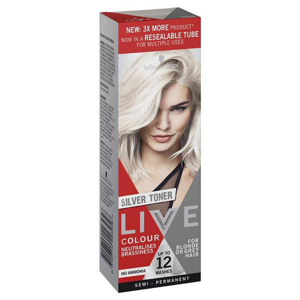 schwarzkopf live silver toner 75ml