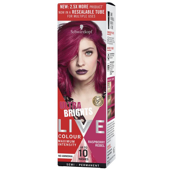 Schwarzkopf UBs LIVE Colour Raspberry Rebel 75ml