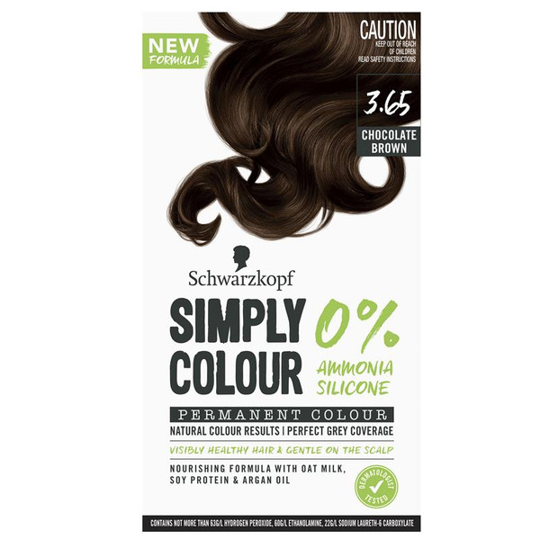 Schwarzkopf Simply Colour 3.65 Chocolate Brown