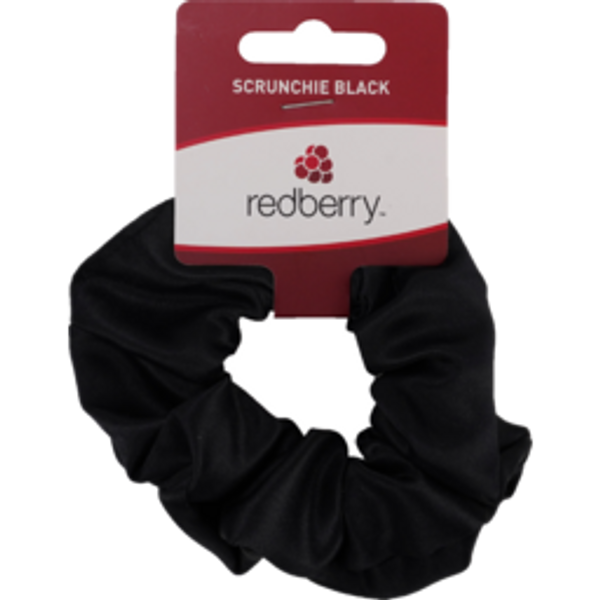 Redberry Scrunchie Black
