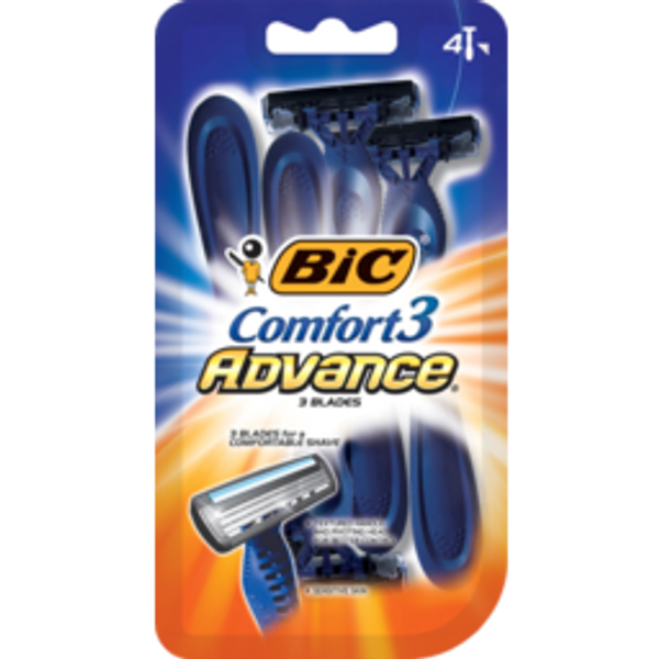 bic comfort 3bic comfort 3 disposable shavers advance4pack