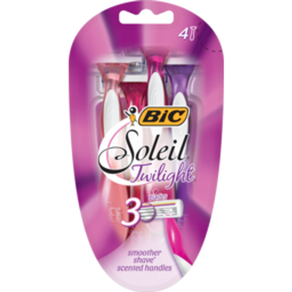 Bic Soleil Twilight Triple Blade 4 Pack