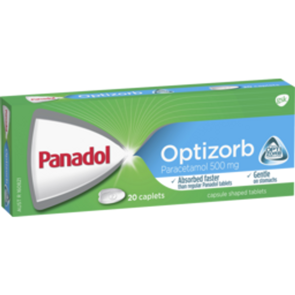 panadol optizorbpanadol optizorb pain relief caplets20pack