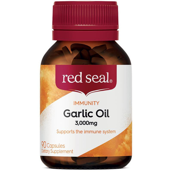 Red Seal Garlic Oil 3000Mg Capsules 90pk SPOIL.co.nz