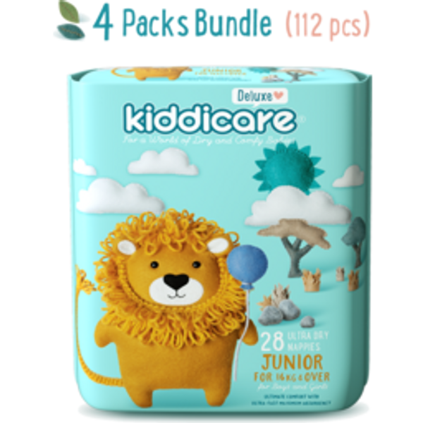 KIDDICARE DELUXE JUNIOR 28 NAPPIES