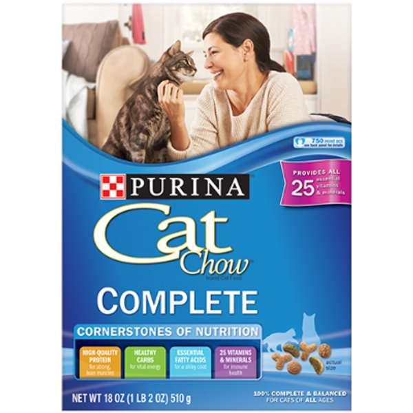 Purina Cat Chow Complete & Balanced Cat Food 510g