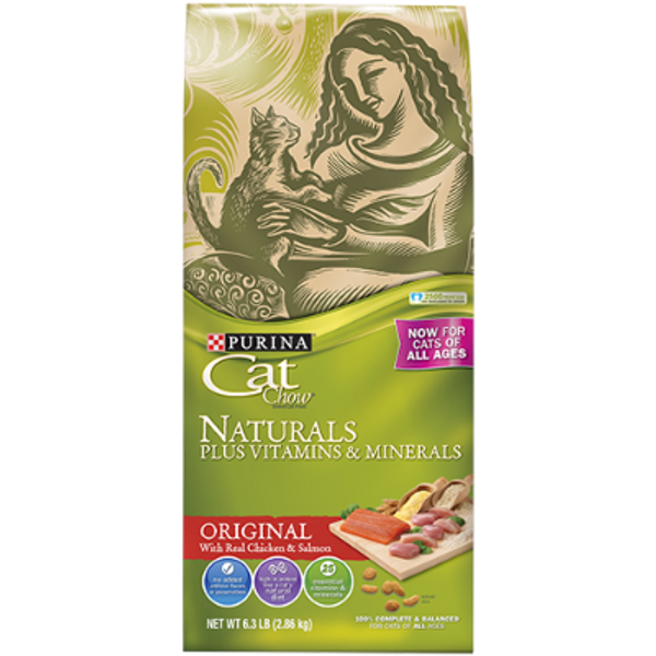 Purina Cat Chow Naturals Original Cat Biscuits 2.86kg