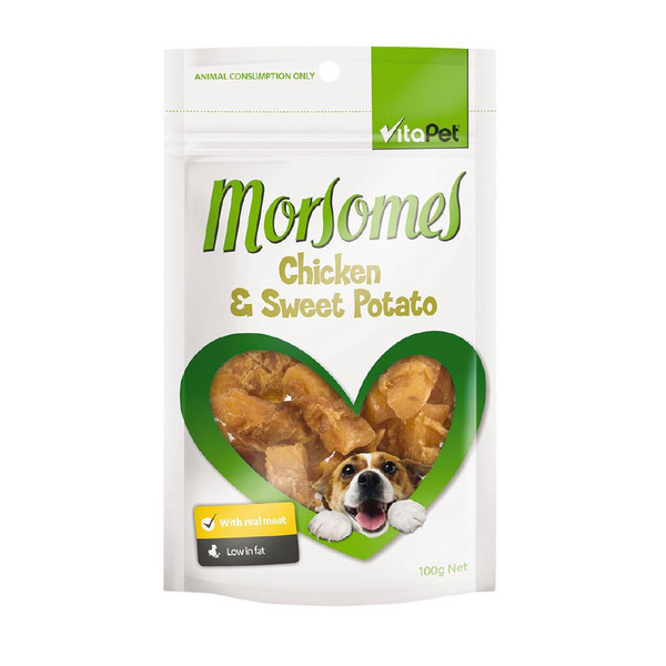 Vitapet Morsomes Chicken/Sweet Potato 100g
