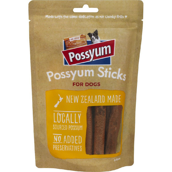 superior possyumsuperior possyum dog treats meat sticks6pack