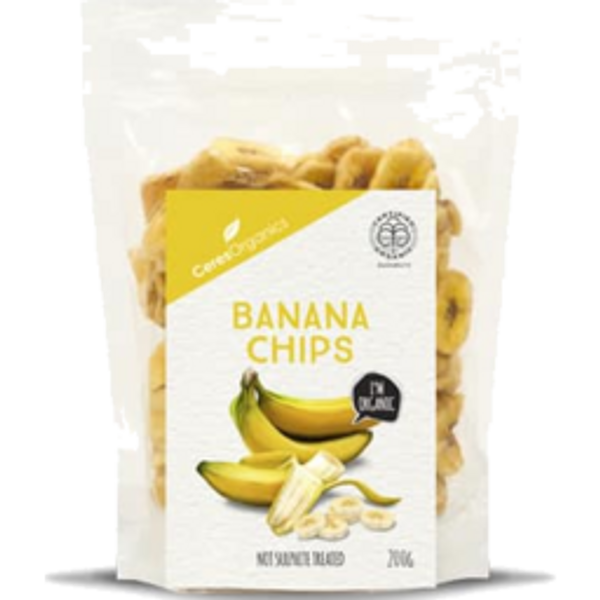 Ceres Organics Banana Chips 200g