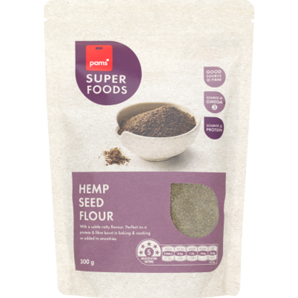 Pams Superfoods Hemp Seed Flour 300g