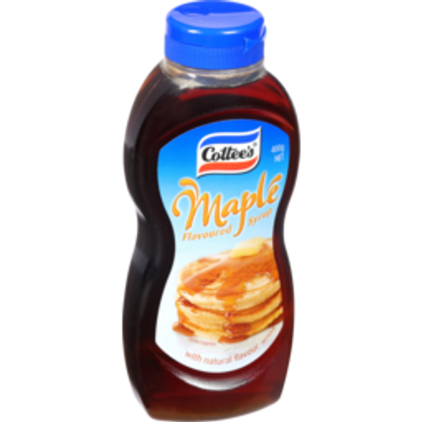 cotteescottees syrup maple flavoured400g