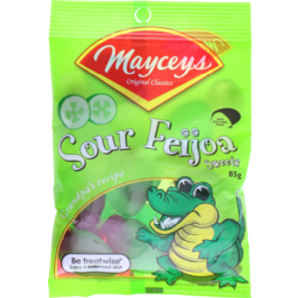 mayceysmayceys jelly sweets sour feijoas85g