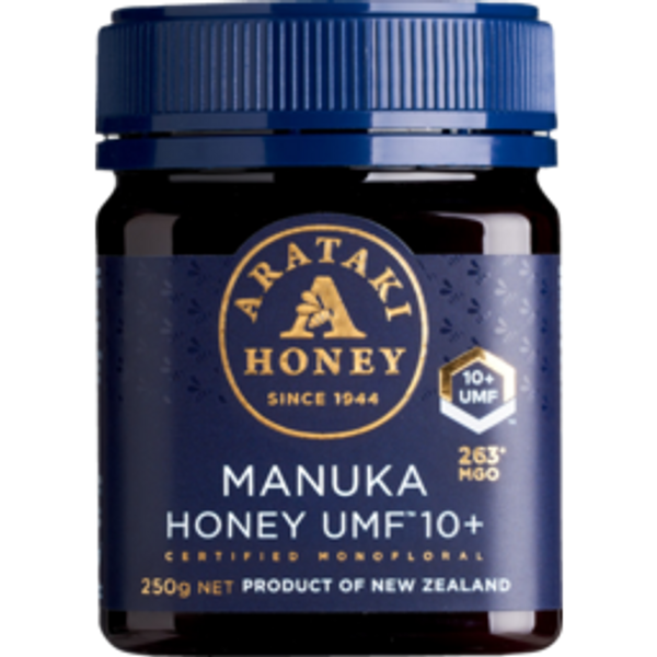 aratakiarataki manuka honey umf 10+250g