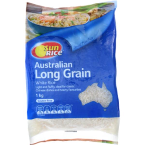 sun ricesun rice long grain rice premium white1kg