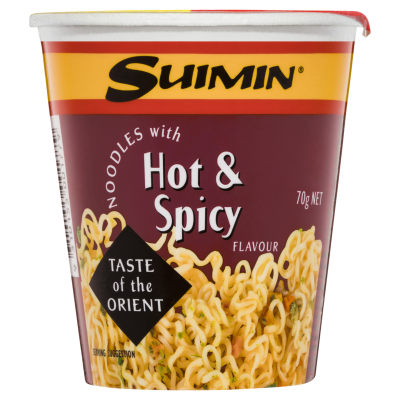 Suimin Hot & Spicy Instant Noodles 70g SPOIL.co.nz