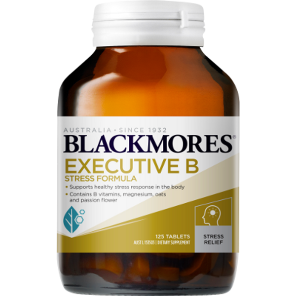 Blackmores Executive B Stress Formula Tablets 125pk