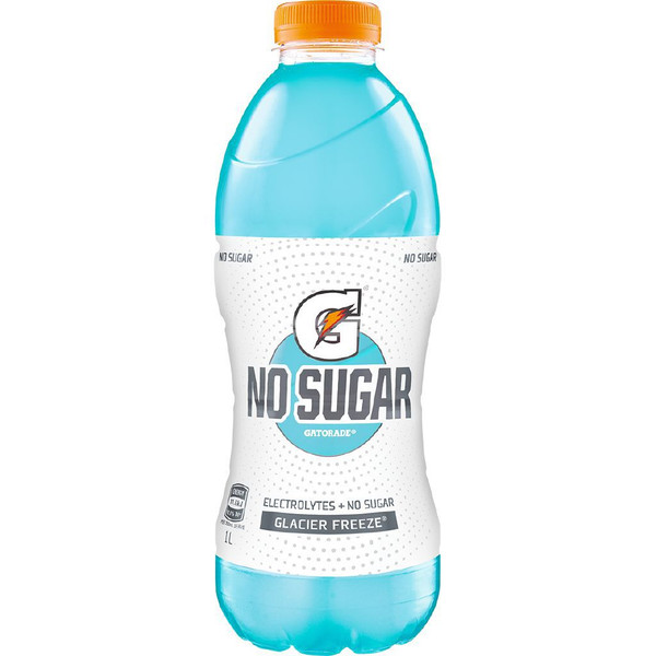 gatorade no sugargatorade no sugar sports drink glacier freeze1L