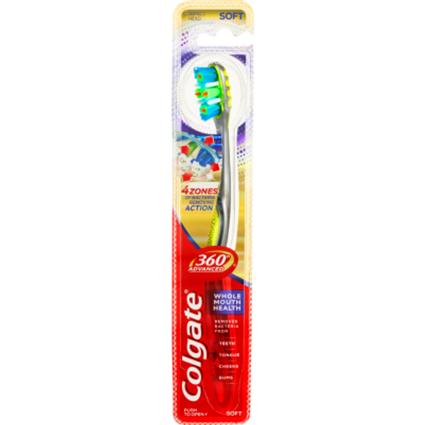 Colgate 360 Advanced Soft Toothbrush 1pk