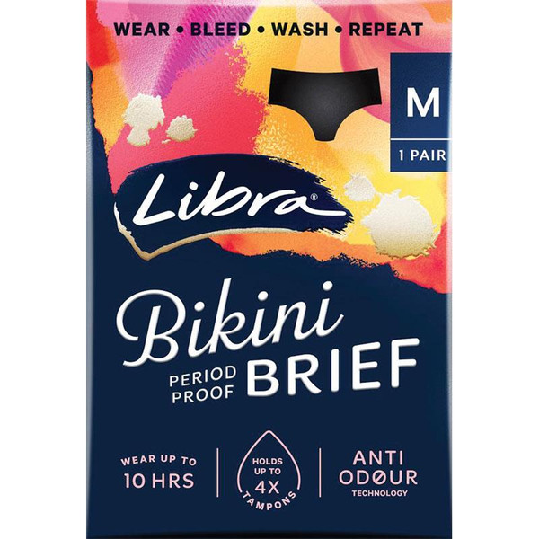 libra bikini period proof brief medium