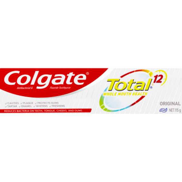 Colgate Total Original Antibacterial & Fluoride Toothpaste 115g