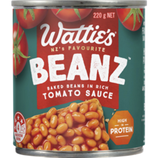 Wattie's Baked Beans In Tomato Sauce 220g