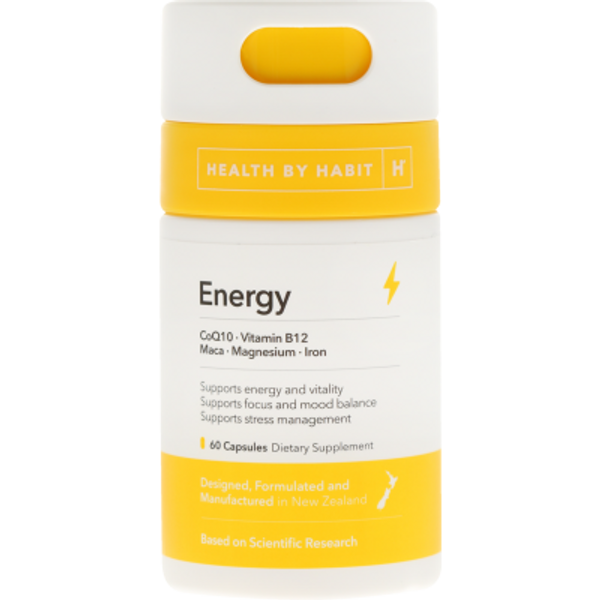 Health By Habit Energy Capsules 60pk