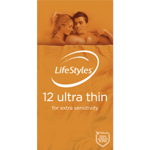 Lifestyles Ultra Thin Condoms 12pk