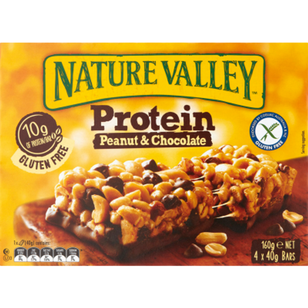 Nature Valley Protein Peanut & Chocolate Bars 4pk