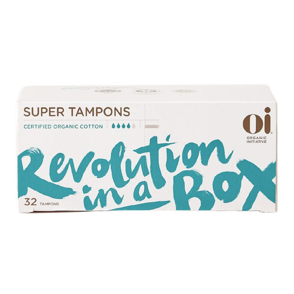 Oi Organic Cotton Tampon Super 32 pack