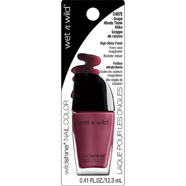 Wet n Wild Wild Shine Nail Color Grape Minds Think Alike
