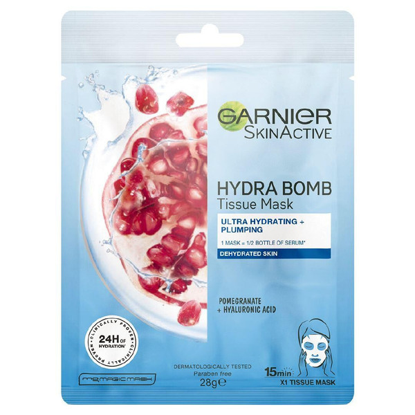Garnier Hydrabomb Tissue Mask Pomegranate