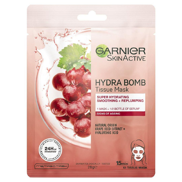 Garnier Hydrabomb Tissue Mask Anti Aging