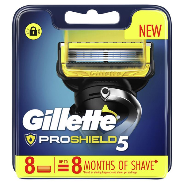 gillette fusion proshield razor blades 8 pack