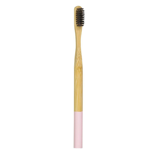 Bamboo Toothbrush Soft Pink 1 Pack
