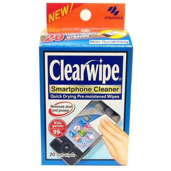 Clearwipe Smartphone Cleaner Wipes 20pk SPOIL.co.nz