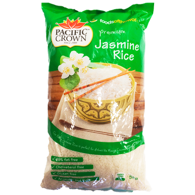 Pacific Crown Jasmine Rice 5kg - SPOIL.co.nz
