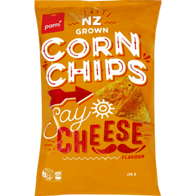 Pams Cheese Corn Chips 170g - SPOIL.co.nz