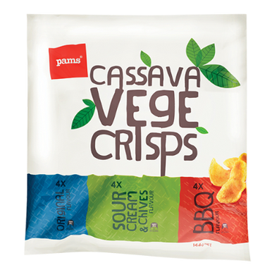 Pams Mixed Cassava Vege Crisps 12pk - SPOIL.co.nz