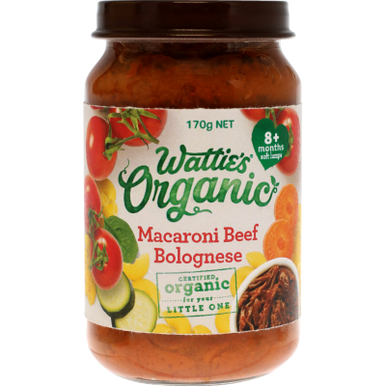 watties organic baby food