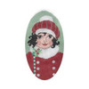 Holiday Girl HG01 Noel 4X6.75 OVAL 18 Mesh Shelly Tribbey Designs