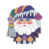 Santa Head C38Q Russian Santa Shelly Tribbey Designs 4.5 X 5 18 Mesh